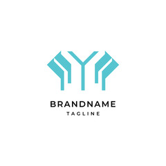 Logo brand name logo vector 