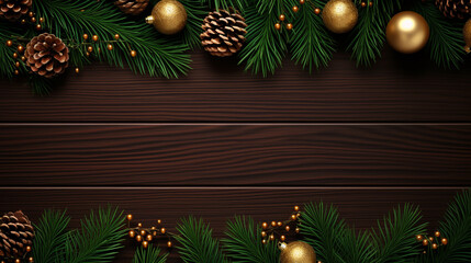 christmas background with christmas tree and  decorations HD 8K wallpaper Stock Photographic Image 