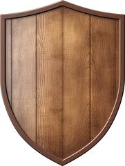 medieval wooden shield board - obrazy, fototapety, plakaty