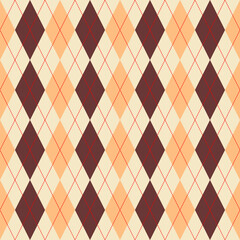Graphic of rectangular continuous fabric pattern, beautiful colors