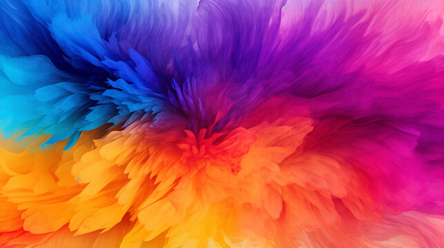 colorful feathers background HD 8K wallpaper Stock Photographic Image 