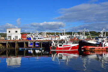 Killybegs, Ireland - september 15 2022 : fishing por