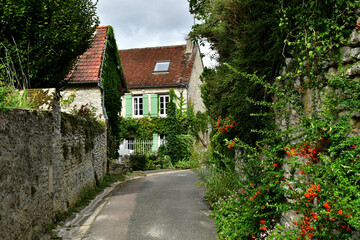 Fototapeta na wymiar Omerville; France - september 19 2023 : village center