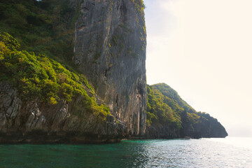 PALAWAN, PHILIPPINES - DECEMBER 21, 2023: Tropical Shimizu Island and paradise beach, El Nido,...