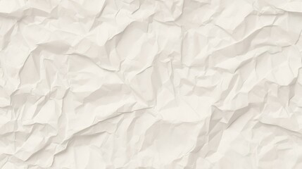 Fototapeta premium white crumpled paper background texture