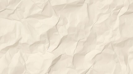 Obraz premium white crumpled paper background texture
