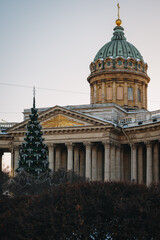 Fototapeta na wymiar Kazan Cathedral