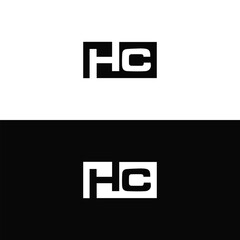 HC logo. H C design. White HC letter. HC, H C letter logo design. Initial letter HC  linked circle uppercase monogram logo. H C letter logo vector design. top logo, Most Recent, Featured, 