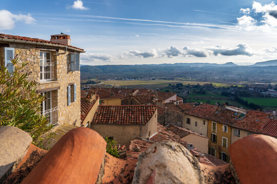 Winter beim Massif de Esterel in Frankreich