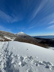 2023年の12月の福島県のネコママウンテンの旧アルツ磐梯側の南エリア