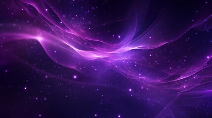 Fototapeta na wymiar Abstract flowing neon wave purple background. Neural network AI generated art