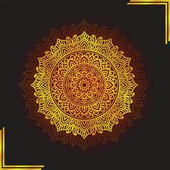 Luxury mandala background Arabic pattern art design