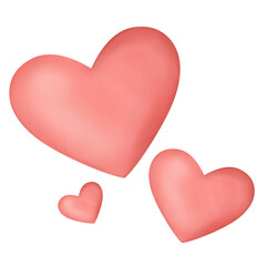 Hearts for valentines clipart