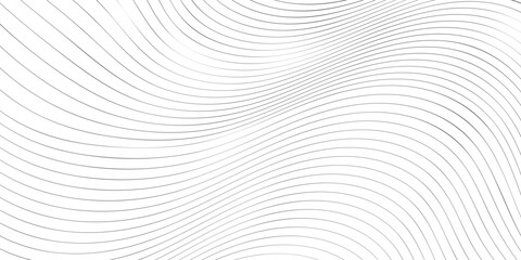 Wavy thin lines pattern. Simple abstract geometric background, optical illusion