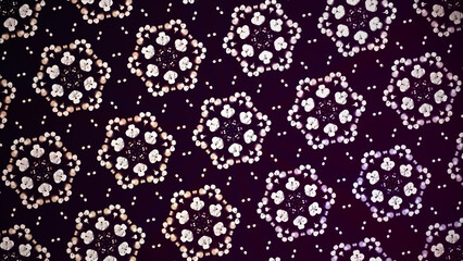 a riot of colors pattern