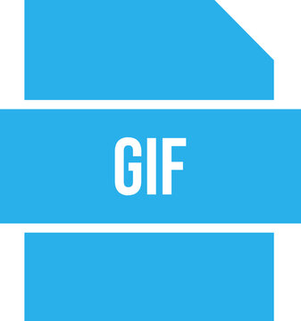 GIF Icon Butterfly Blue Fill