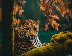 leopard in the zoo