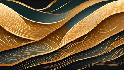 Wallpaper colorful background texture pattern Golden Elegance: Artistic Water Pattern Design