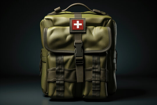 Military army first aid kit backpack