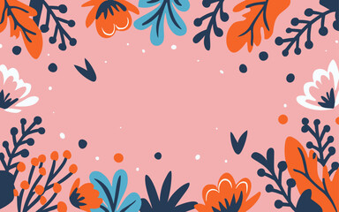 Valentine's day, women's day, spring abstract background poster with copy space. Good for postcards, email header, wallpaper, banner, events, covers, advertising, and more.