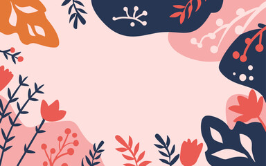 Valentine's day, women's day, spring abstract background poster with copy space. Good for postcards, email header, wallpaper, banner, events, covers, advertising, and more.