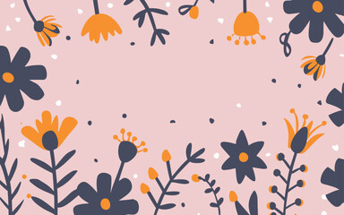 Valentine's day, women's day, spring abstract background poster with copy space. Good for postcards, email header, wallpaper, banner, events, covers, advertising, and more.