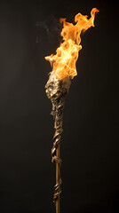 fire stick, starting fire, having fire, light, fire light