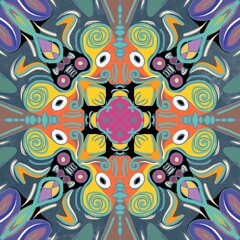 Colorful pattern background