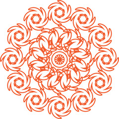 Luxury mandala. Geometric circle element made in vector. Perfect set for any other kind of design, birthday and other holiday, kaleidoscope,