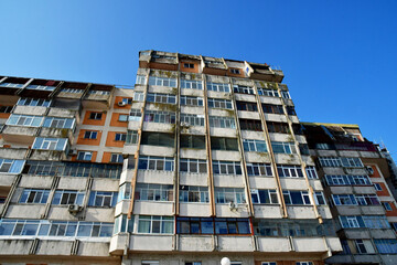 Tulcea, Romania - july 2 2023 : picturesque city centre