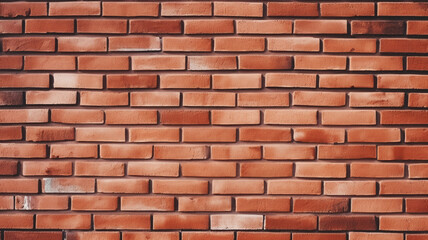 Red brick texture, industrial wall texture background, 