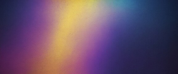 Grainy Background Wallpaper in Navy Blue Yellow Purple Gradient Colors