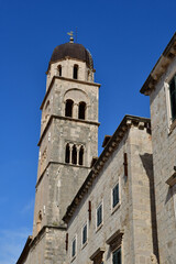 Fototapeta na wymiar Dubrovnik; Croatia - august 29 2022 : Franciscan abbey
