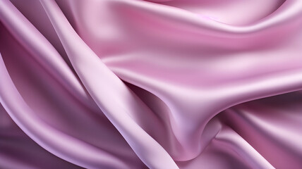 pale pink silk, purple silky fabric, satin cloth, close-up picture of a piece of cloth, waves of fabric, fashion, luxury fabric, background texture, fabric texture, - obrazy, fototapety, plakaty