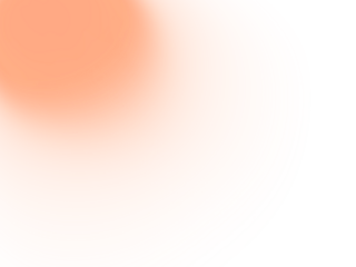 Brown corner gradient design on transparent background