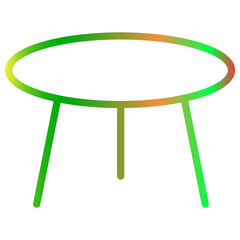 table gradien icon
