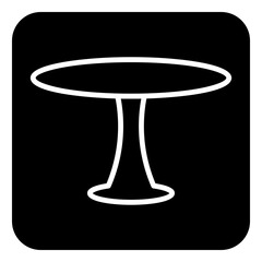 table glyph icon