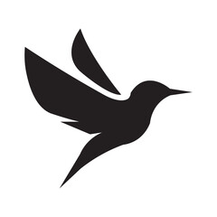 bird logo vector silhouette