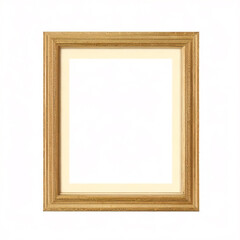 Fototapeta premium Moderner brauner Naturholzrahmen isoliert auf transparentem Hintergrund. Dünnes Porträt-vertikales Rechteck-Holzrahmenmodell für Poster, Foto, Bild, Bild, Wandkunstmodell