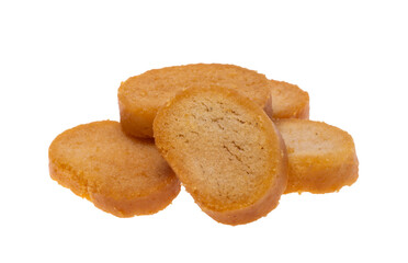 croutons isolated