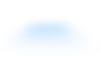 Blue transparent gradient light