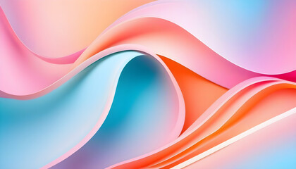 abstract colorful background. AI