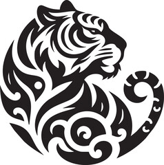 Tribal Tiger Design