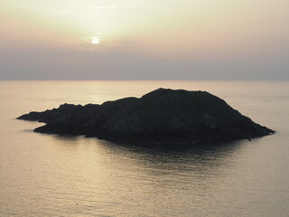 Sunset at Ynys Onnen, Strumble Head, Pembrokshire