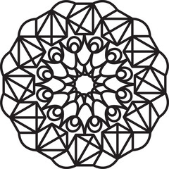 Fototapeta premium Mandala Art, Mandala design, Luxury design, Simple design