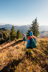 Mountain Tatras landscape. View from Jasna valley in Low Tatras. Hiking from demenovska valley to...