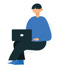 People Work Illustration