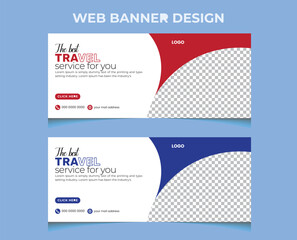 Modern Web banner Design
