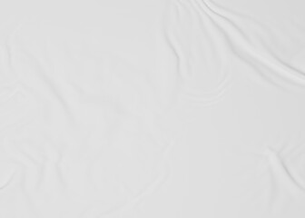 Obraz premium White crinkled paper texture