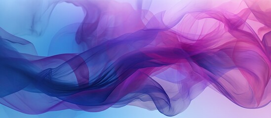 abstract background with smoke. Purple Blue Wave Smoke Background.